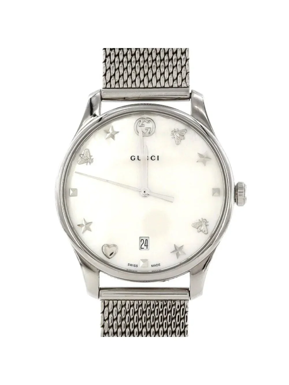 Gucci Timeless 126.4 SS Quartz Watch